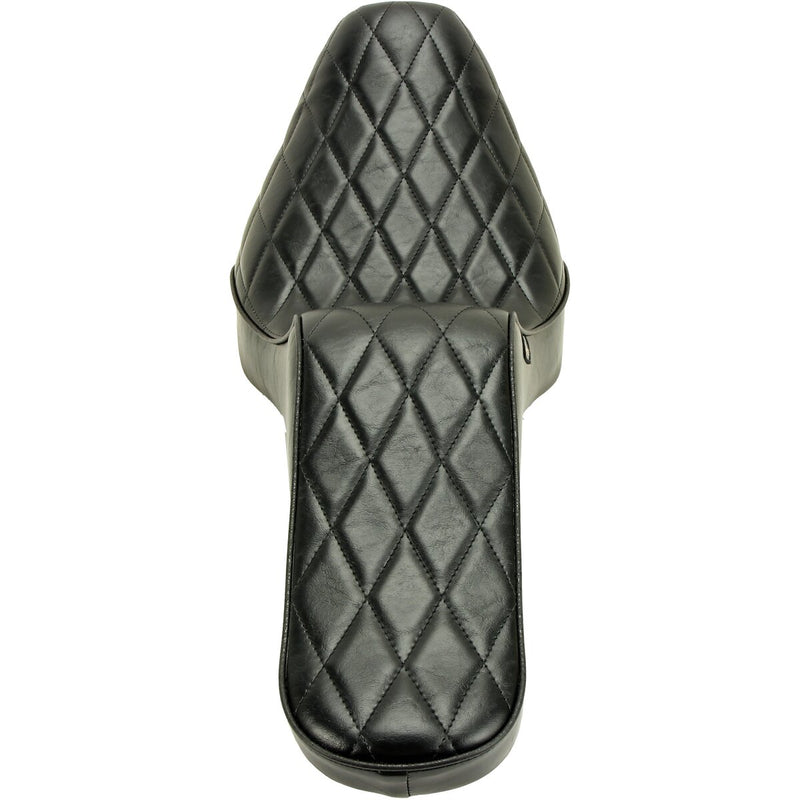 LE PERA Cherokee Seat - Diamond - Black - Softail '18-'23
