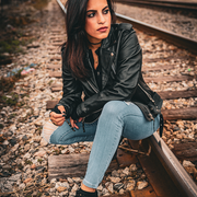 Police GlovesCrafted from luxurious lambskin leather in timeless black, this jacket combines traditional design elements with practical features, making it a versatile addition to your wardrobe.