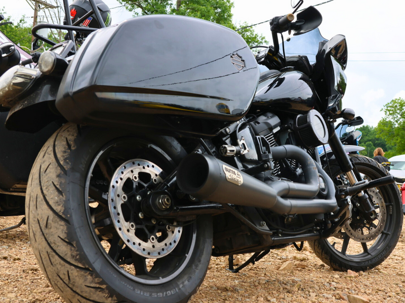 Burns Stainless NhB Exhaust for M8 Softails