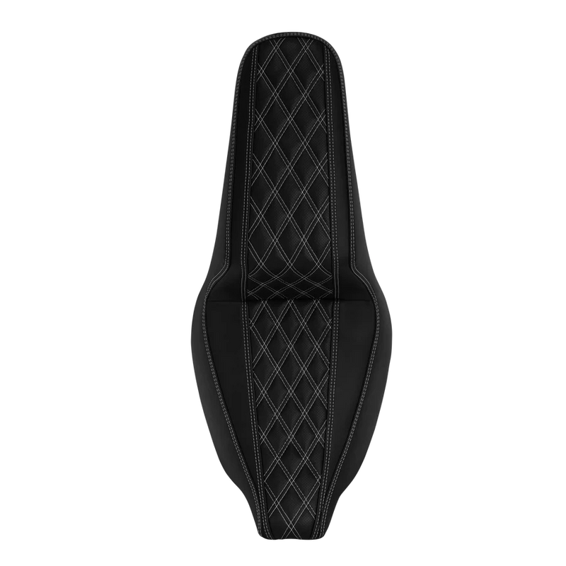 DNA - KING SEAT - DOUBLE DIAMOND - WHITE STITCHING - Touring '08-'24