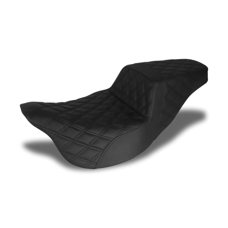 DNA - KING SEAT - DOUBLE DIAMOND - BLACK STITCHING - Touring '08-'24