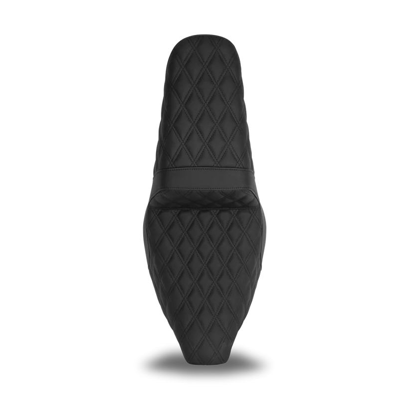 DNA - KING SEAT - DOUBLE DIAMOND - BLACK STITCHING - Touring '08-'24