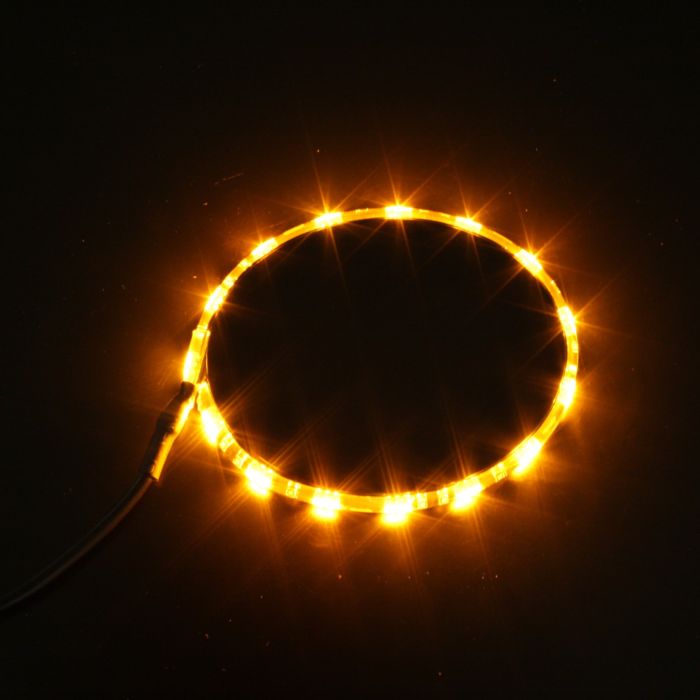 CUSTOM DYNAMICS Magicflex®2 Wheel Light - Black/Amber