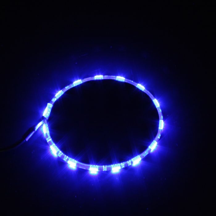 CUSTOM DYNAMICS Magicflex®2 Wheel Light - Chrome/Blue