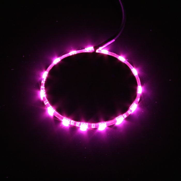 CUSTOM DYNAMICS Magicflex®2 Wheel Light - Black/Pink