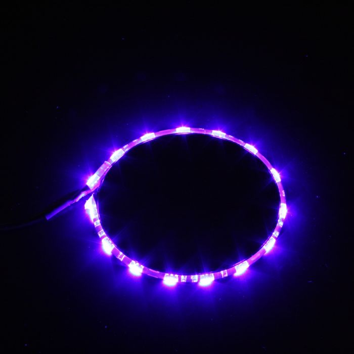 CUSTOM DYNAMICS Magicflex®2 Wheel Light - Chrome/Purple