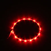 CUSTOM DYNAMICS Magicflex®2 Wheel Light - Chrome/Red