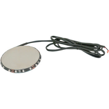 CUSTOM DYNAMICS Magicflex®2 Wheel Light - Chrome/Red