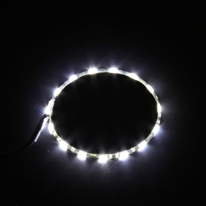 CUSTOM DYNAMICS Magicflex 2 Wheel Light - Chrome/White