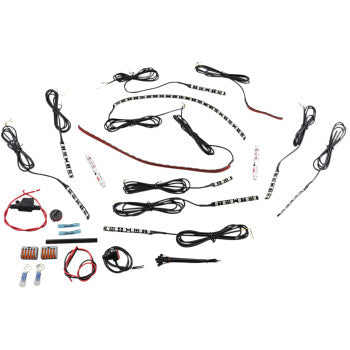 CUSTOM DYNAMICS Engine Accent Light Kit - Indian - Pink