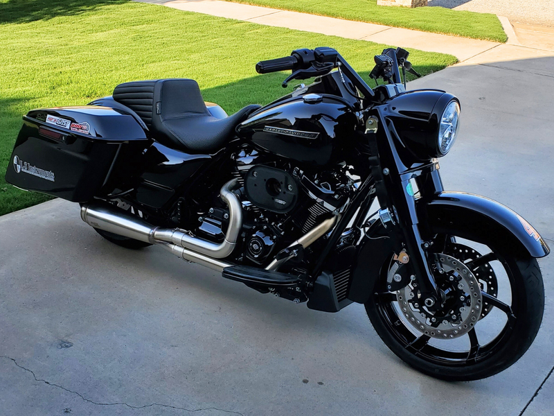 Burns Stainless NhB Exhaust for M8 Softails