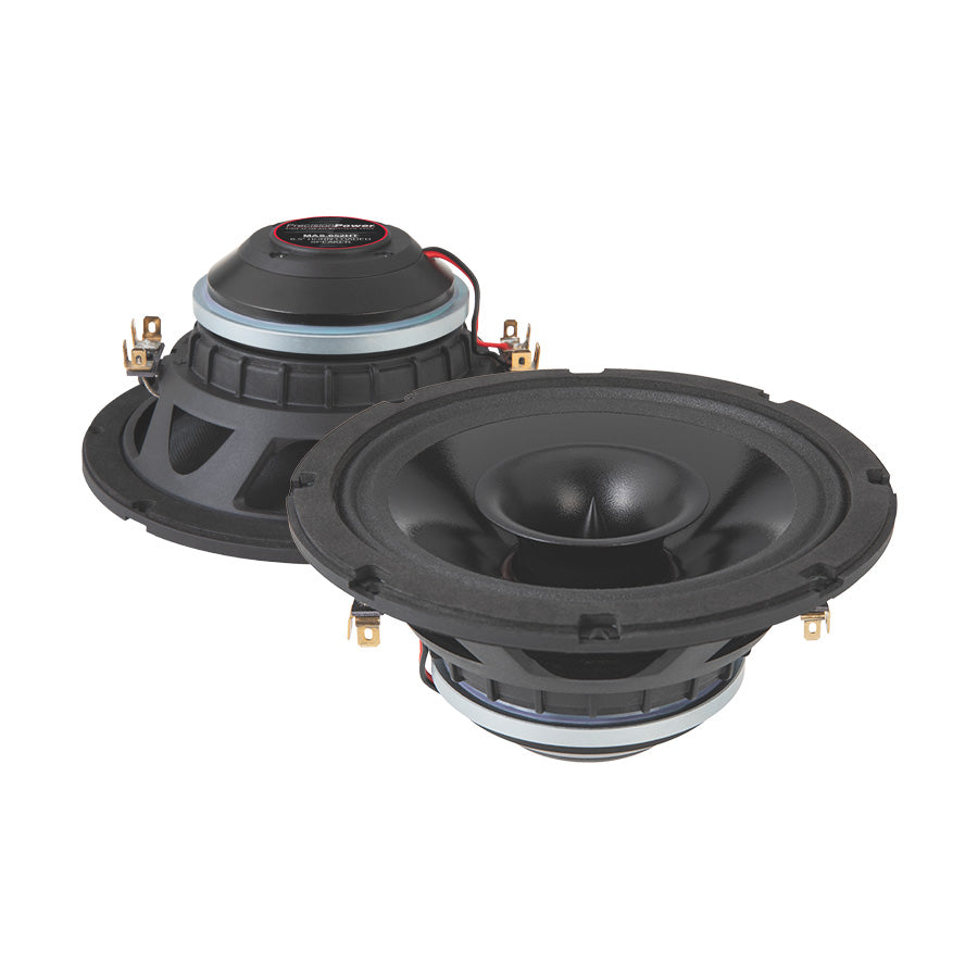 PRECISION POWER 6.5″ 2Ω High Efficiency Horn Loaded Speakers / MAS