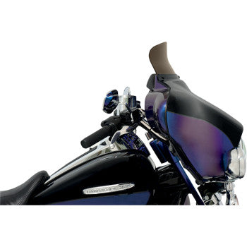 MEMPHIS SHADES Spoiler Windshield - 5" - Smoke - FLH