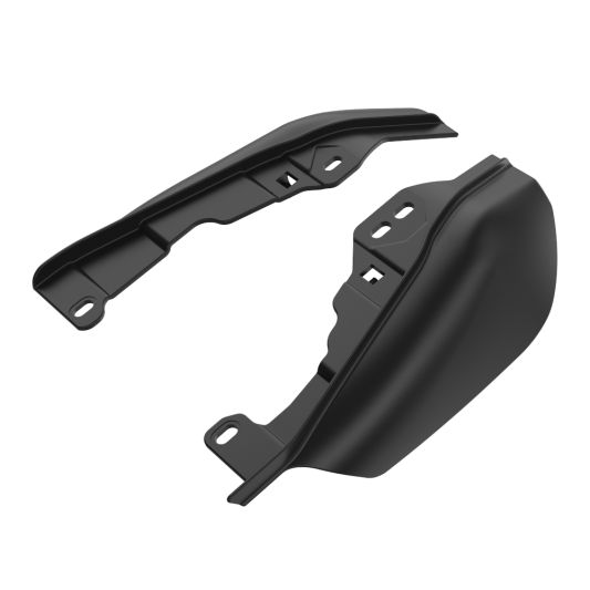 ADVANBLACK Mid-Frame Air Deflectors Heat Shield For '09-'25 Harley Davidson Touring & Trike Models - Vivid Black