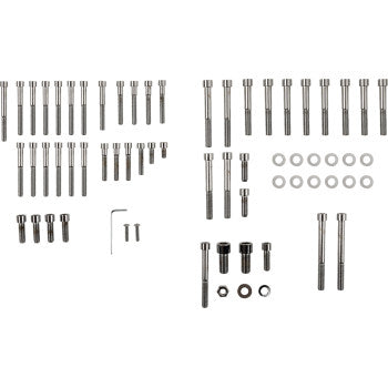 Drag Specialties Motor Bolt Set - Smooth/Socket-Head - XL '77-'84