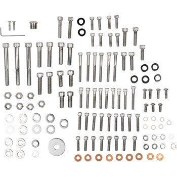DRAG SPECIALTIES Bolt Kit - Complete Motor - Knurled/Socket-Head - '87-'94 FXR/Touring