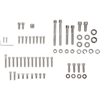 DRAG SPECIALTIES Motor Bolt Set - Smooth/Socket-Head - FL / FX '77-'84