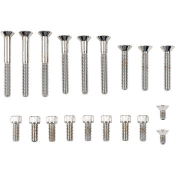 DRAG SPECIALTIES Bolt Kit - Primary/Transmission Side Cover/Derby Cover - Knurled - Touring ' 07-'16