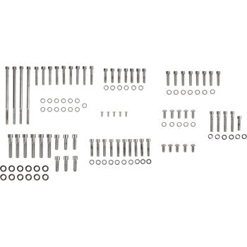DRAG SPECIALTIES Bolt Kit - Complete Motor - Smooth/Socket-Head - Touring '07-'16