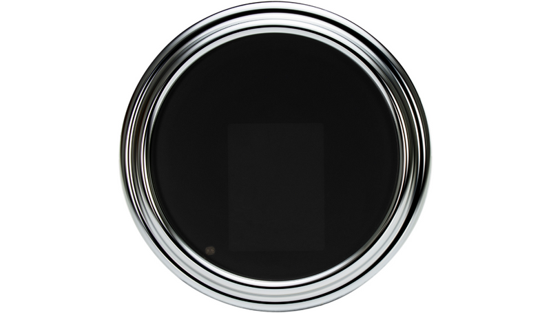 DAKOTA DIGITAL Tank Speedometer - Chrome Bezel - 2004-2013 4.5-5" Harley