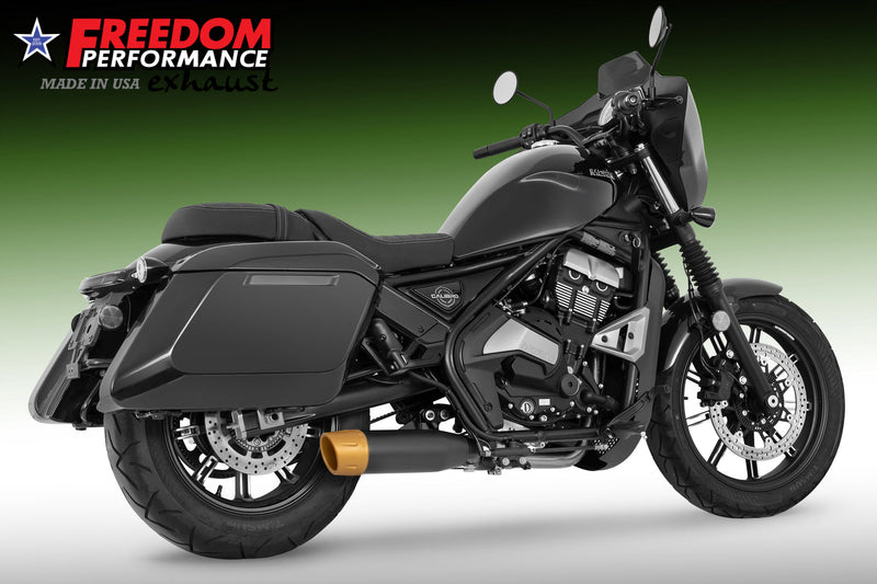 MOTO MORINI CALIBRO 700/BAGGER 4" SLIP ON BUNDLE