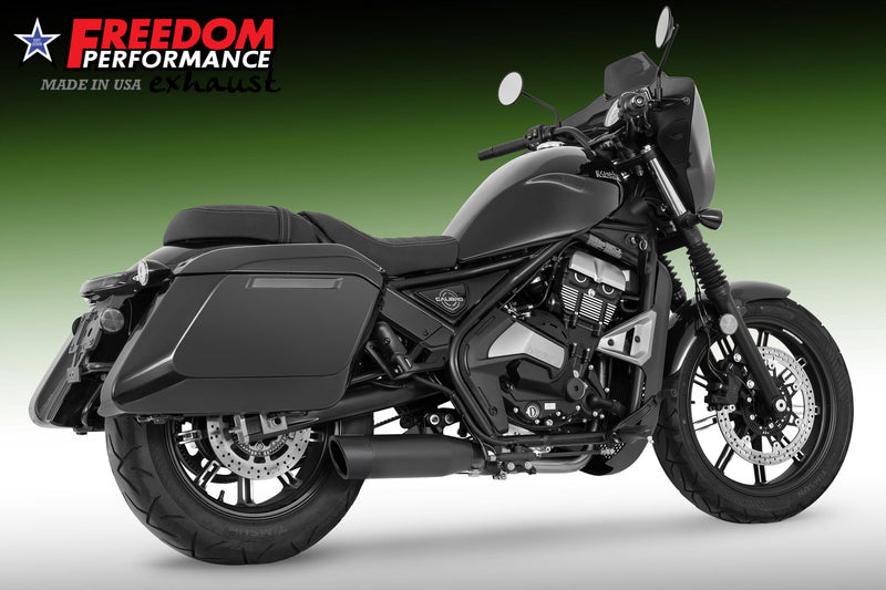 MOTO MORINI CALIBRO 700/BAGGER 4" SLIP ON BUNDLE