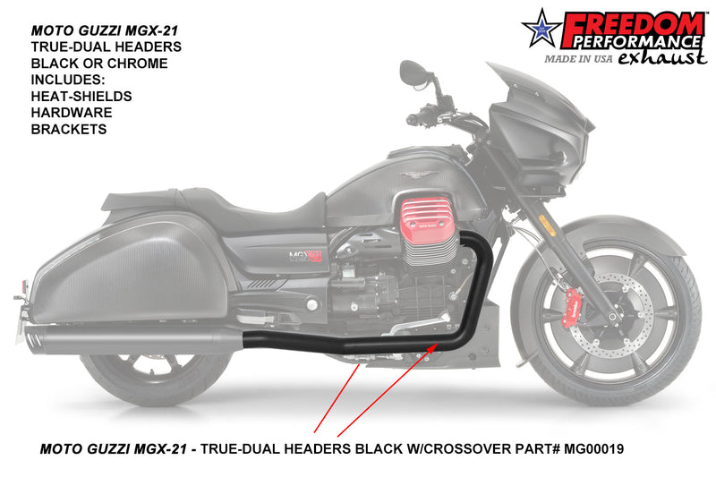 MOTO GUZZI MMGX-21 HEADERS (*SPECIAL ORDER)