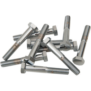 DRAG SPECIALTIES Replacement Hex-Head Bolt - Chrome - 5/16"-18 x 1-3/4" - 10-Pack