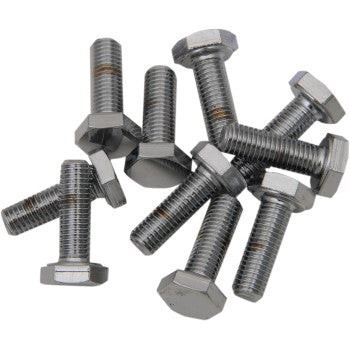 DRAG SPECIALTIES Bolts - Hex Head/Replacement - Fine Thread - 1/4"-28 x 3/4" - 10 Pack