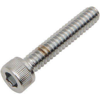 DRAG SPECIALTIES Replacement Socket-Head Bolt - Knurled/Coarse Thread - #10-24 x 1" - 10-Pack