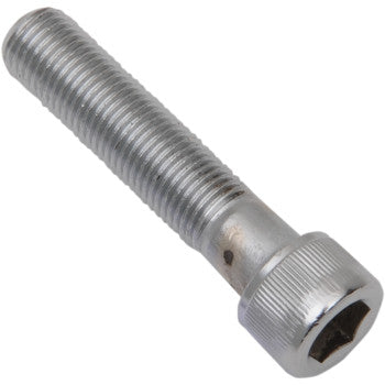 DRAG SPECIALTIES Replacement Fine Thread Socket-Head Bolt - Knurled - 3/8"-24 x 1-3/4" - 10-Pack