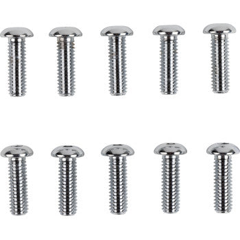 DRAG SPECIALTIES Bolts - Button Head/Replacement - 5/16"-18 x 1" - 10 Pack