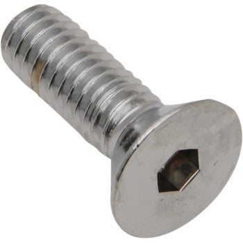DRAG SPECIALTIES Countersunk Socket-Head Bolts - Flat-Head - Chrome - 5/16"-18 x 1-1/4" - 10-Pack