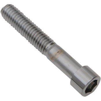 DRAG SPECIALTIES Bolts - Socket-Head - Smooth/Coarse Thread - Chrome - 7/16"-14 x 2-1/2" - 5 Pack