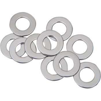 DRAG SPECIALTIES Thick Washer - Chrome - 5/64" - 10 Pack