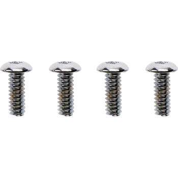 DRAG SPECIALTIES Screw Kit - Switch Housing - Chrome