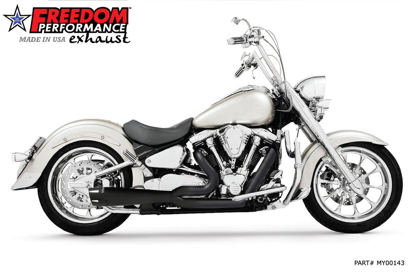 YAMAHA ROADSTAR/1600/SILVERADO 1999-2015 COMBAT FLUTED 2-INTO-1