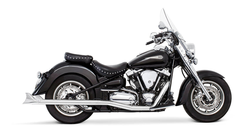 YAMAHA ROADSTAR/1600/SILVERADO SHARKTAIL COMPLETE TRUE-DUAL FULL SYSTEM - 1999 to 2014