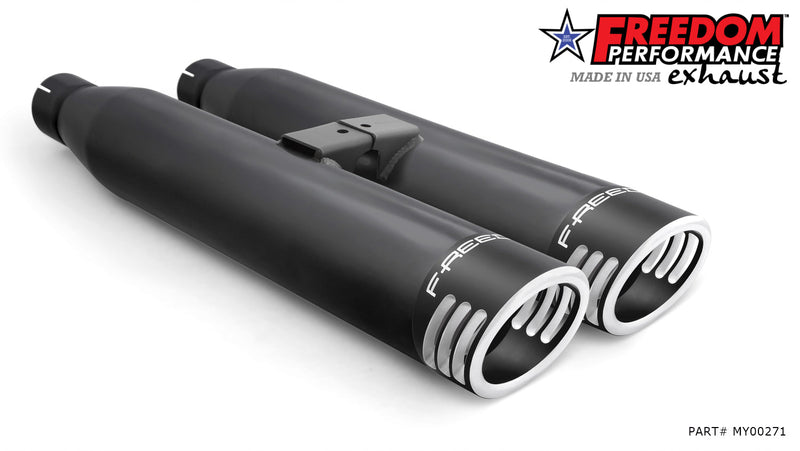 YAMAHA VENTURE/ROYAL STAR/TOUR DELUXE 1999-2014 SLIP-ONS check description for Quiet Baffles.