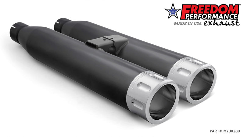 YAMAHA VENTURE/ROYAL STAR/TOUR DELUXE 1999-2014 SLIP-ONS check description for Quiet Baffles.