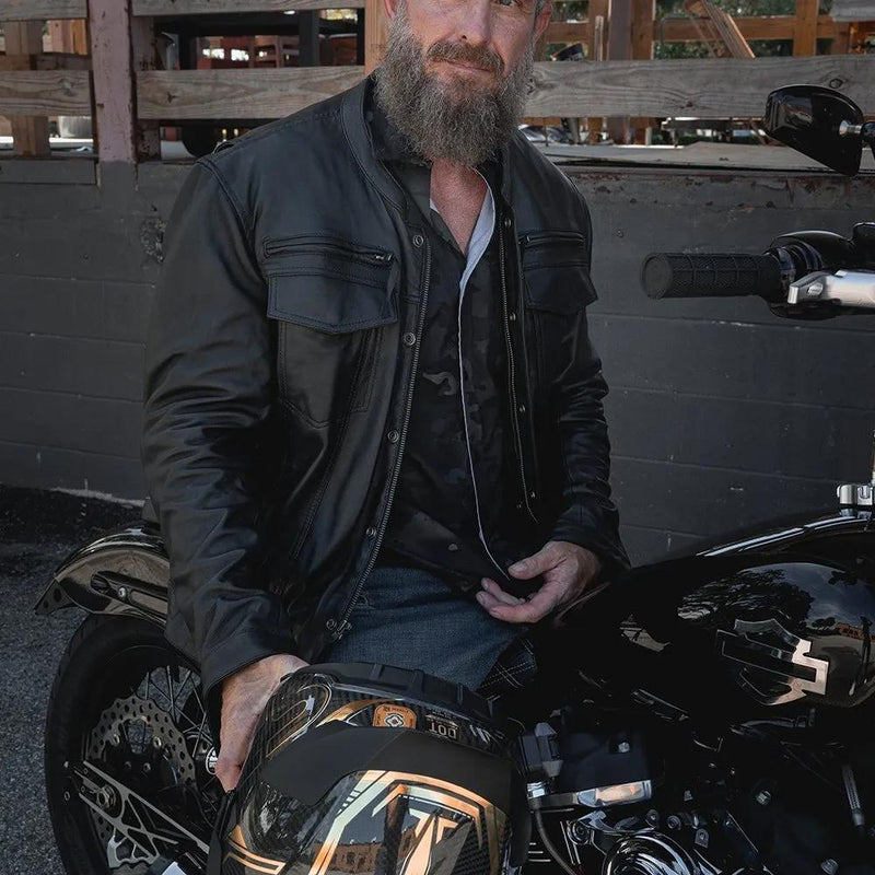 Dragon - Mens Premium Leather Jacket