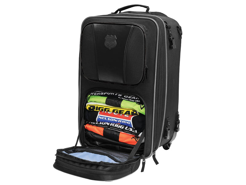 Nelson Rigg Route 1 Highway Roller Tour Trunk & Backrest Bag
