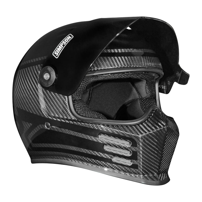 Simpson Motorcycle OB3UNKXS - Outlaw Bandit 3.0 Helmet - Unknown Industries