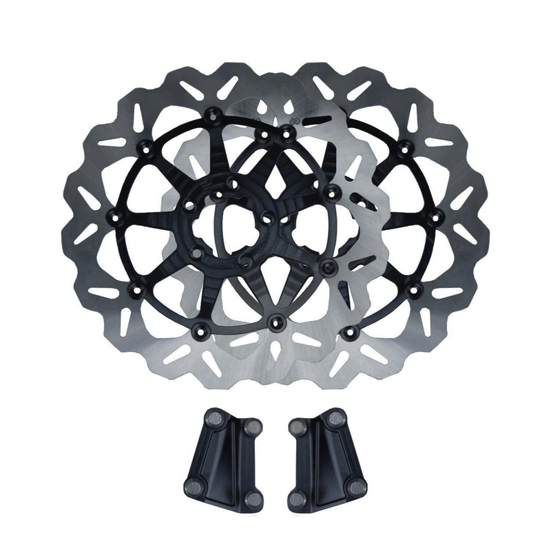 OG 13" Axial Big Brake Floating Rotor Kit for 2008-2023 Touring