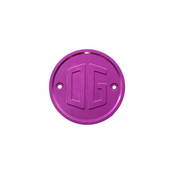 Gauge Block Off Plate Purple
