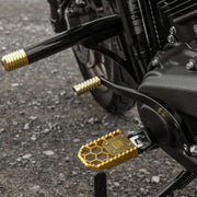 Harley Davidson Gold Foot Peg