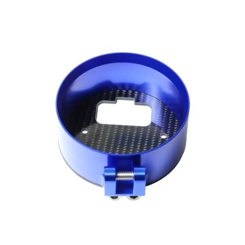 OG Indian Chief Billet Gauge Pod Blue