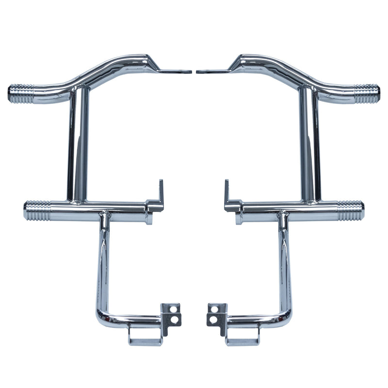 Harley Davidson Bagger Touring Chrome Rear Crash Bar Bag Saddle Protection