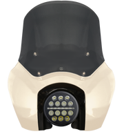 OG Softail Low Rider S Complete T-Sport Fairing Kit - White Sand Pearl - Original Garage Moto