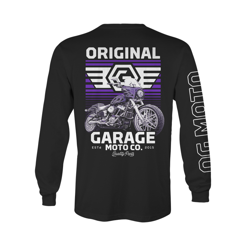 OG 10th Anniversary Softail - Long Sleeve Shirt - Black